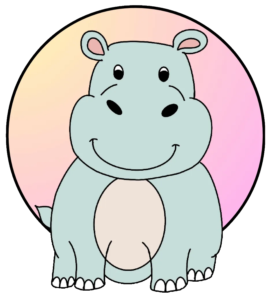 Happy Hippo Bakery logo
