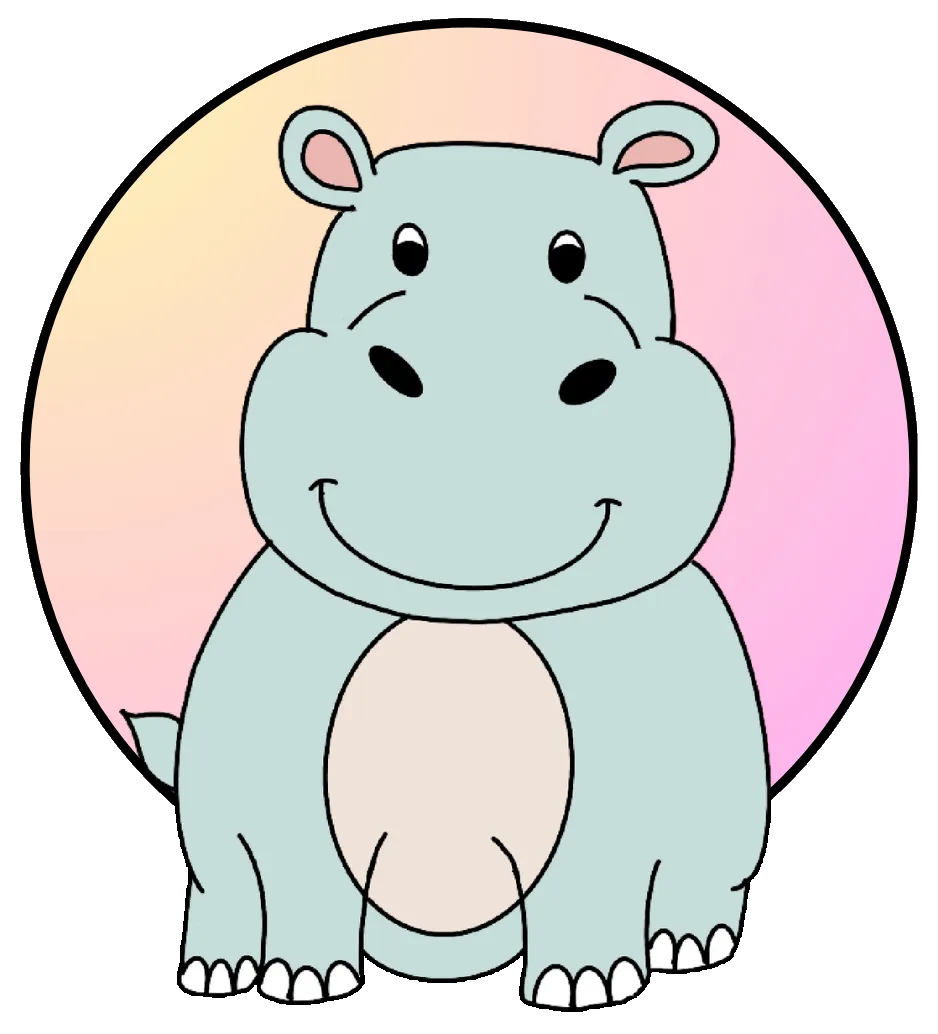 Logo for Happy Hippo Bakery