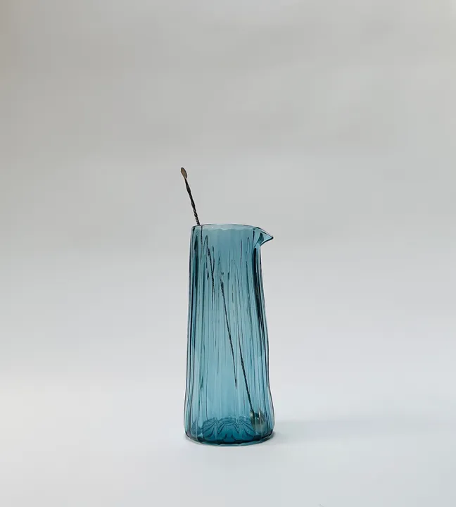 Cocktail Mixing Glass, Hand Blown, Free shipping