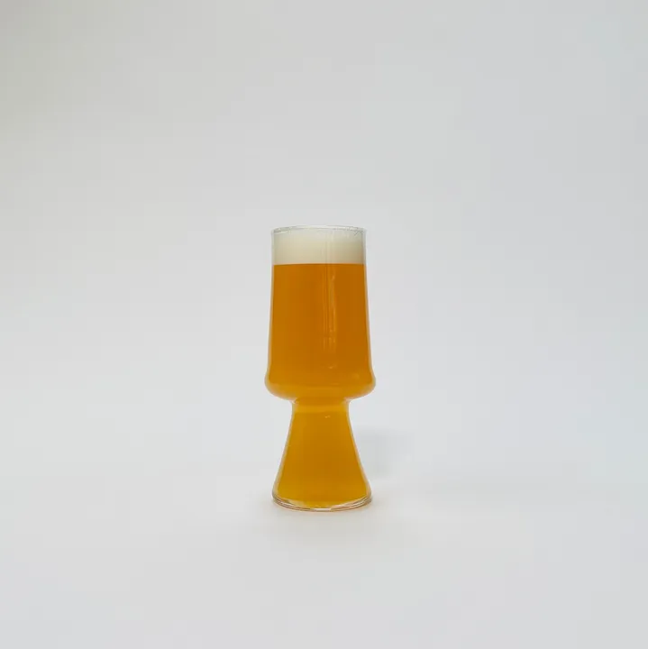 Hand Blown IPA Glass, Clear, 12oz.