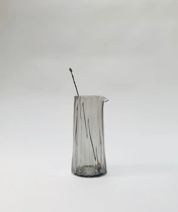 Cocktail Mixing Glass, Hand Blown, Free shipping