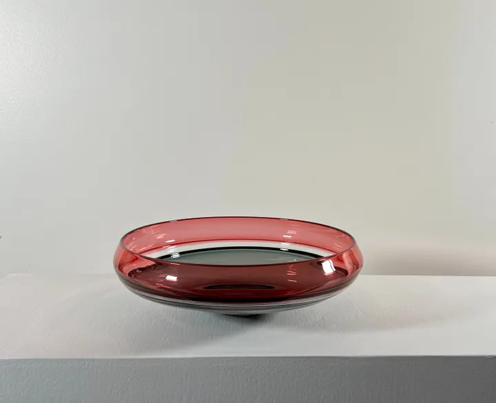 Hand Blown Incalmo Glass Bowl