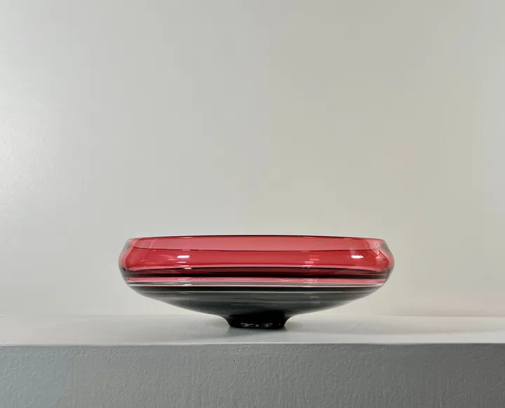 Hand Blown Incalmo Glass Bowl