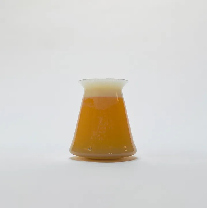 Hand Blown Teku Craft Beer Glass, Grey, 13oz.