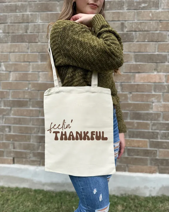 Feelin’ Thankful Canvas Bag
