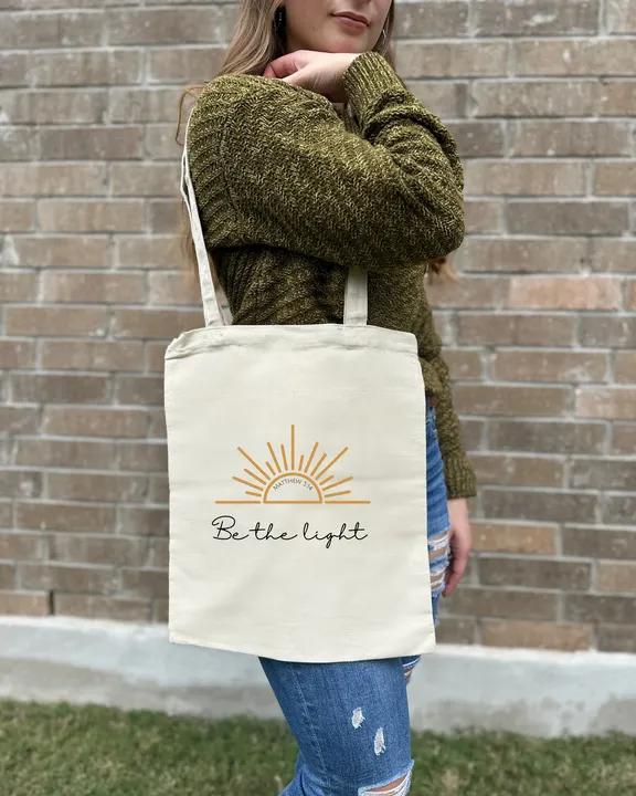 Be the Light Canvas Bag