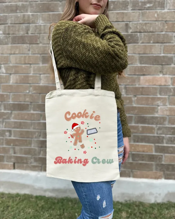 Cookie Baking Crew Canvas Bag