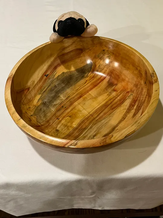 Flamed Box Elder Bowl