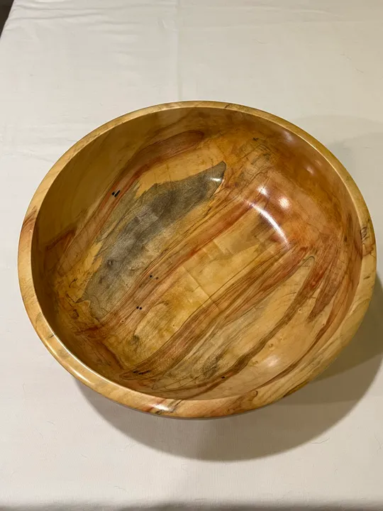 Flamed Box Elder Bowl