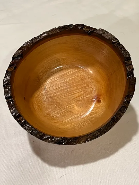 Natural Edge Cedar Elm Bowl