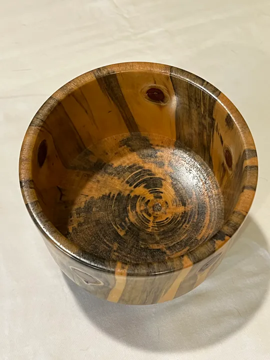 Spalted Norfolk Island Pine Bowl