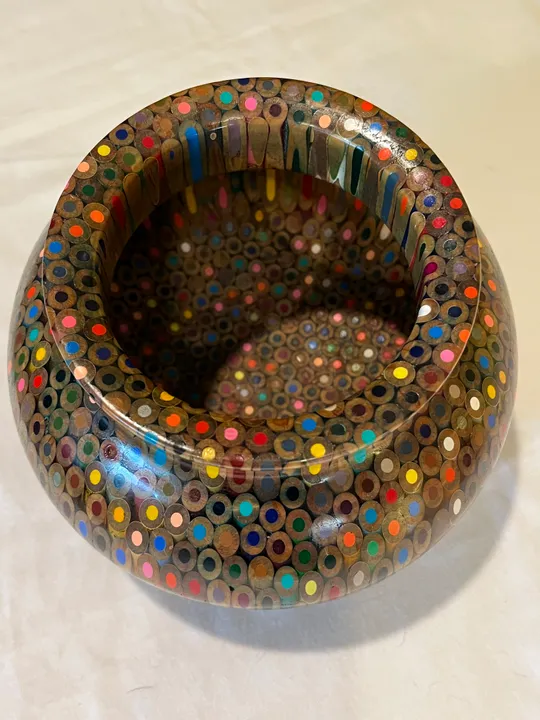 Colored Pencil Bowl