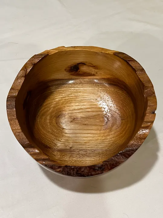 Natural Edge Hackberry Bowl