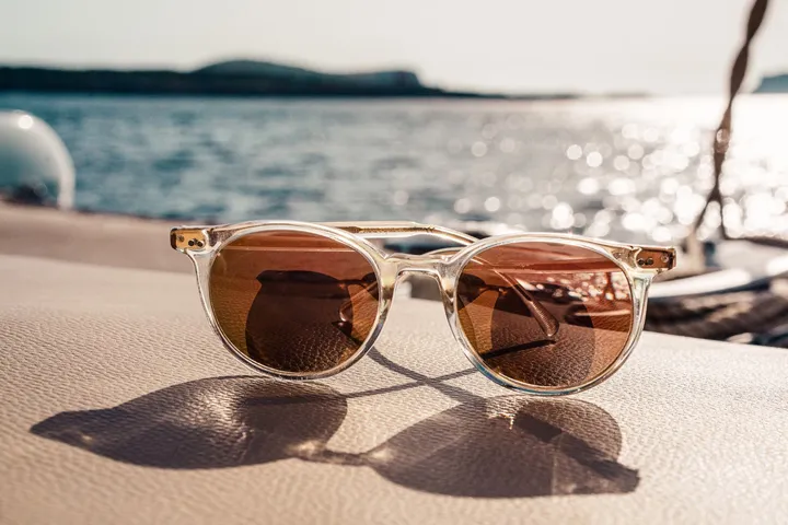 Derek's sunglasses