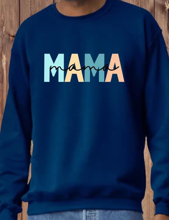 Mama Cursive Sweatshirt