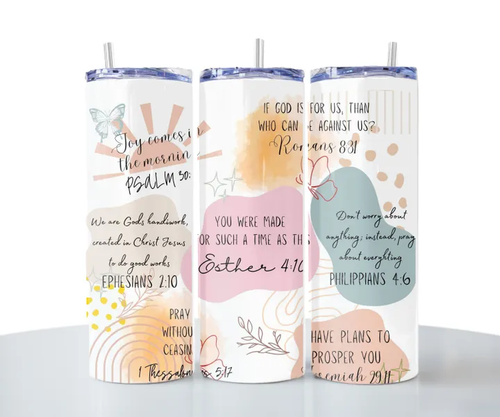 Uplifting Bible Verses 20oz Tumbler