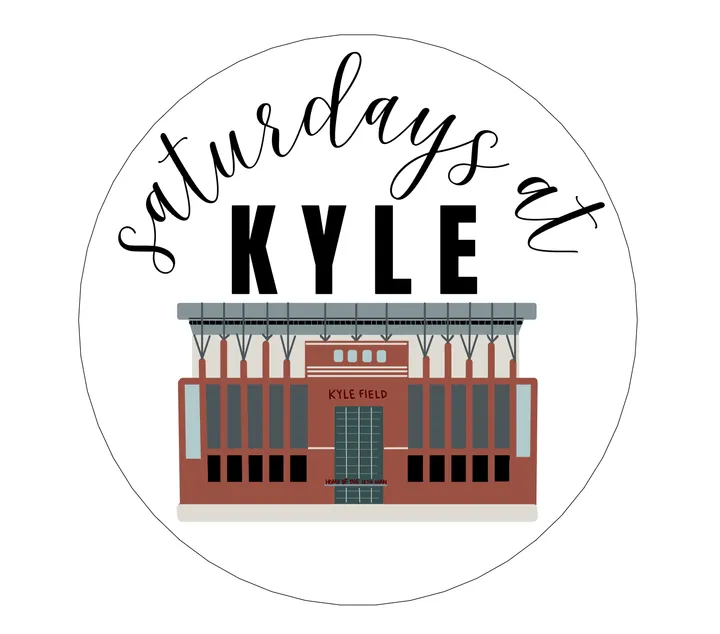 Saturdays at Kyle - 3" Button