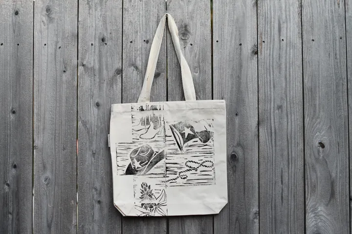 Texas Collage Tote