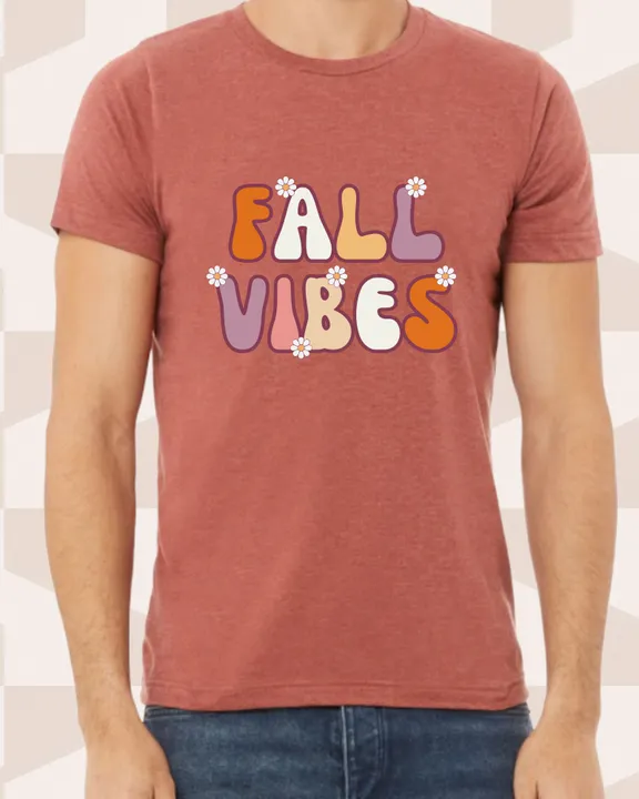 Fall Vibes Short Sleeve Shirt