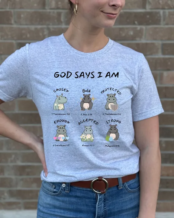 God Says I Am Short Sleeve