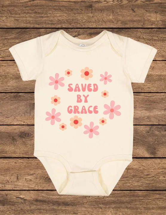 Saved By Grace Groovy Onesie