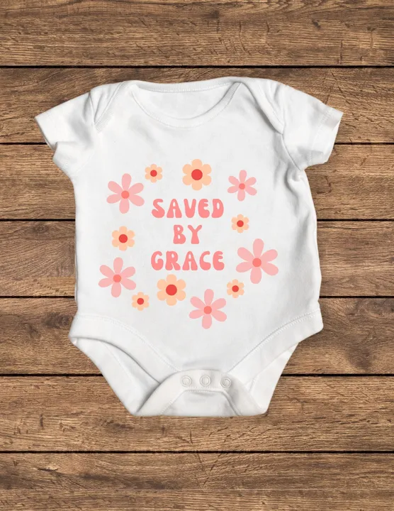 Saved By Grace Groovy Onesie