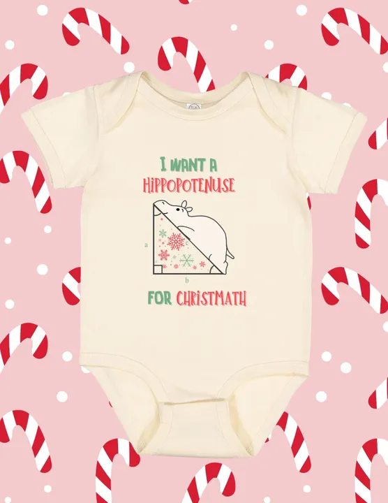 I Want A Hippopotenuse Onesie