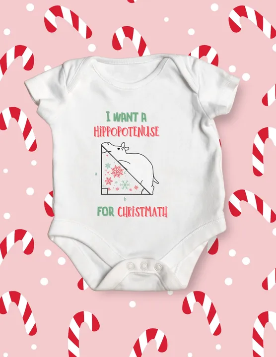 I Want A Hippopotenuse Onesie