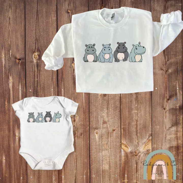 Mama & Mini Hippos of Hutto Bundle