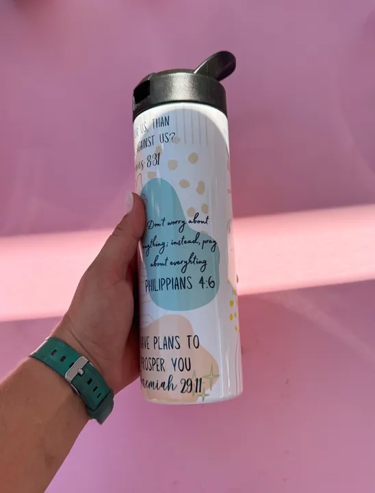 Uplifting Bible Verses 20oz Water Bottle