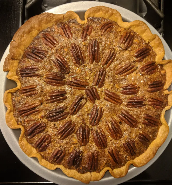 Honey Bourbon PECAN Pie