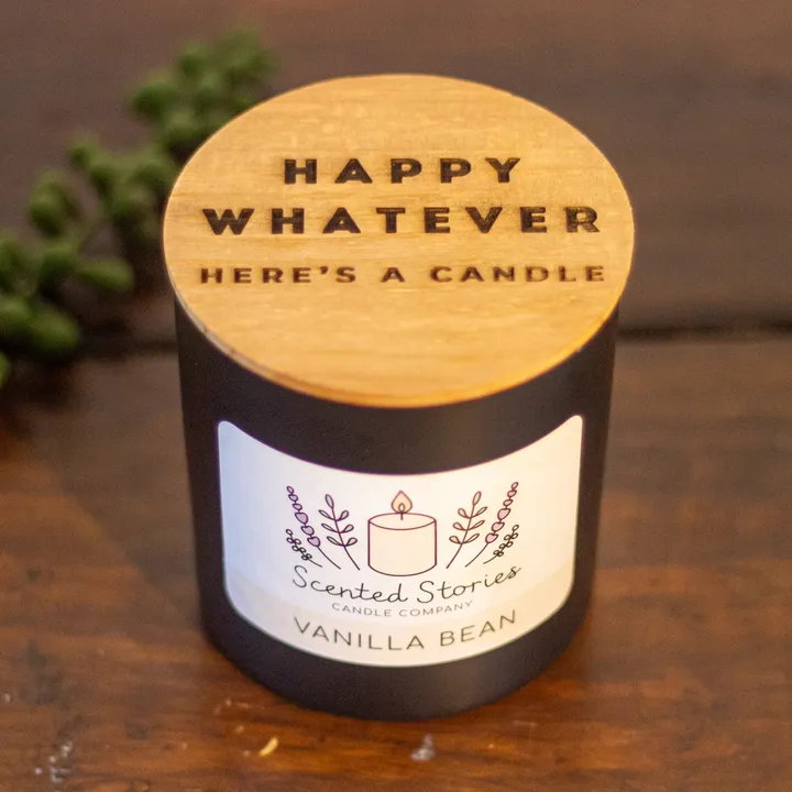 Happy Whatever Candle