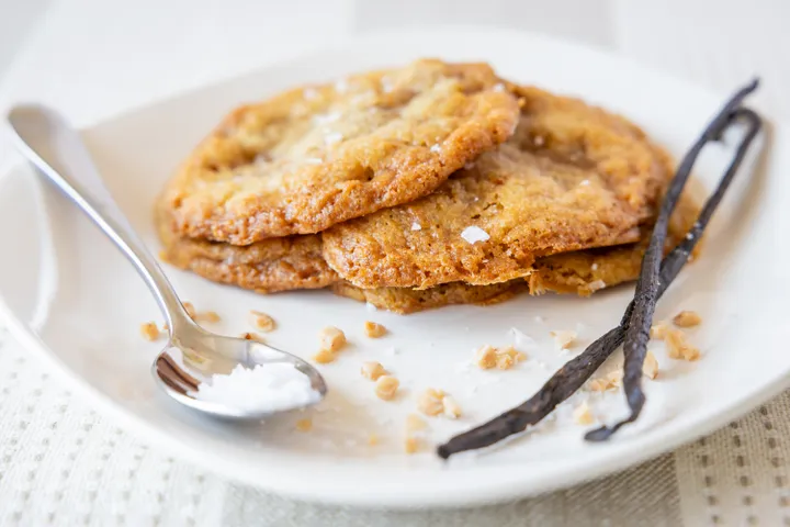 Salted Vanilla Toffee