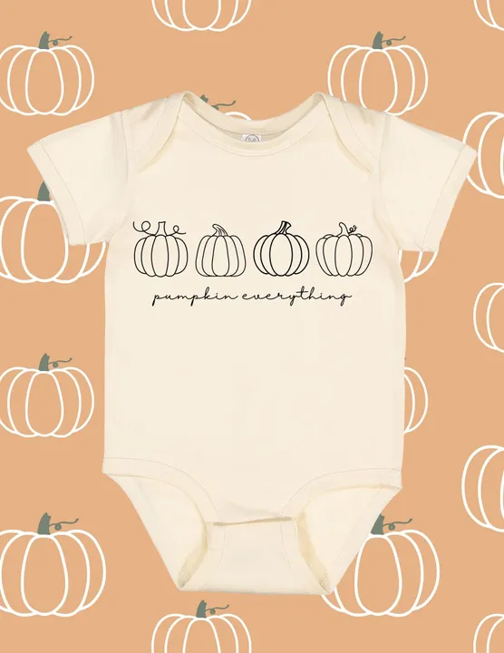 Pumpkin Everything Onesie