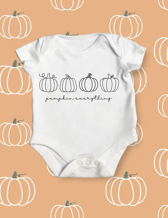 Pumpkin Everything Onesie