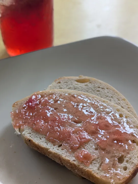 Vanilla Rhubarb Jam