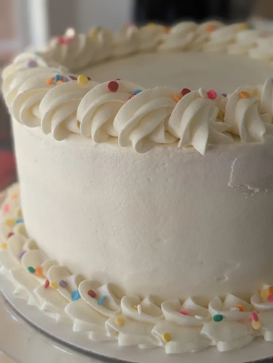 Vanilla Celebration Cake