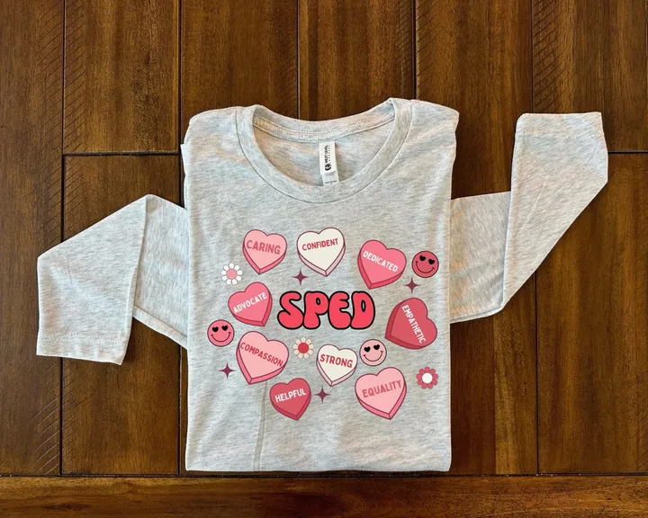 SPED Valentines Long Sleeve