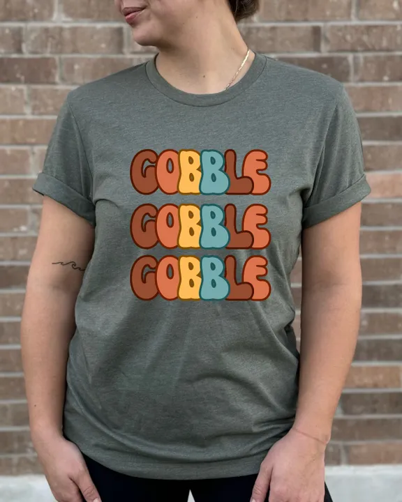 Colorful Gobble Short Sleeve