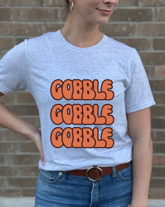 Gobble White Short Sleeve