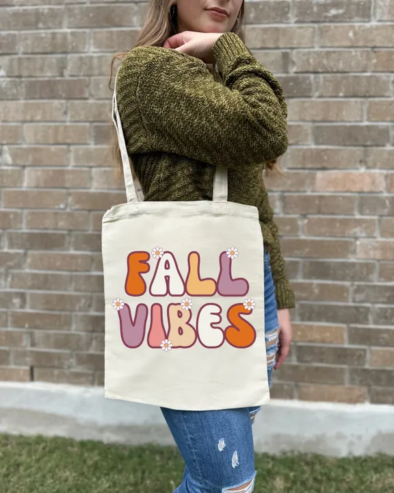 Fall Vibes Canvas Bag