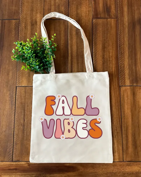 Fall Vibes Canvas Bag