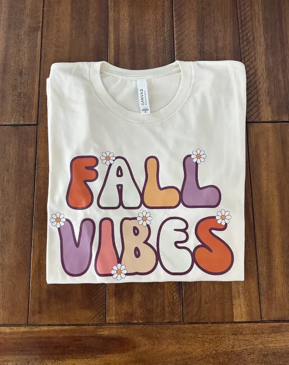 Fall Vibes Short Sleeve Shirt