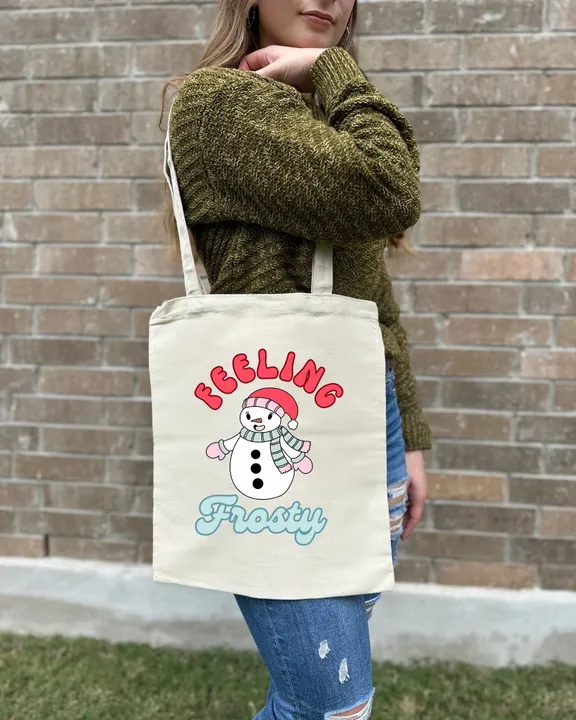 Feeling Frosty Canvas Bag