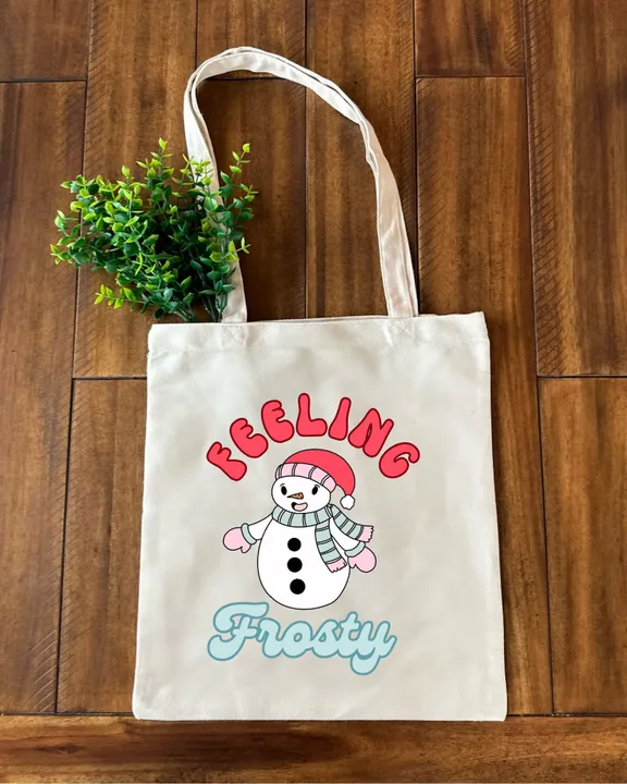 Feeling Frosty Canvas Bag